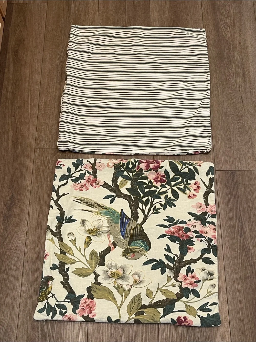 Pottery Barn | Set of 2 NOLA Song Bird Pillow Covers 24” x 24”
